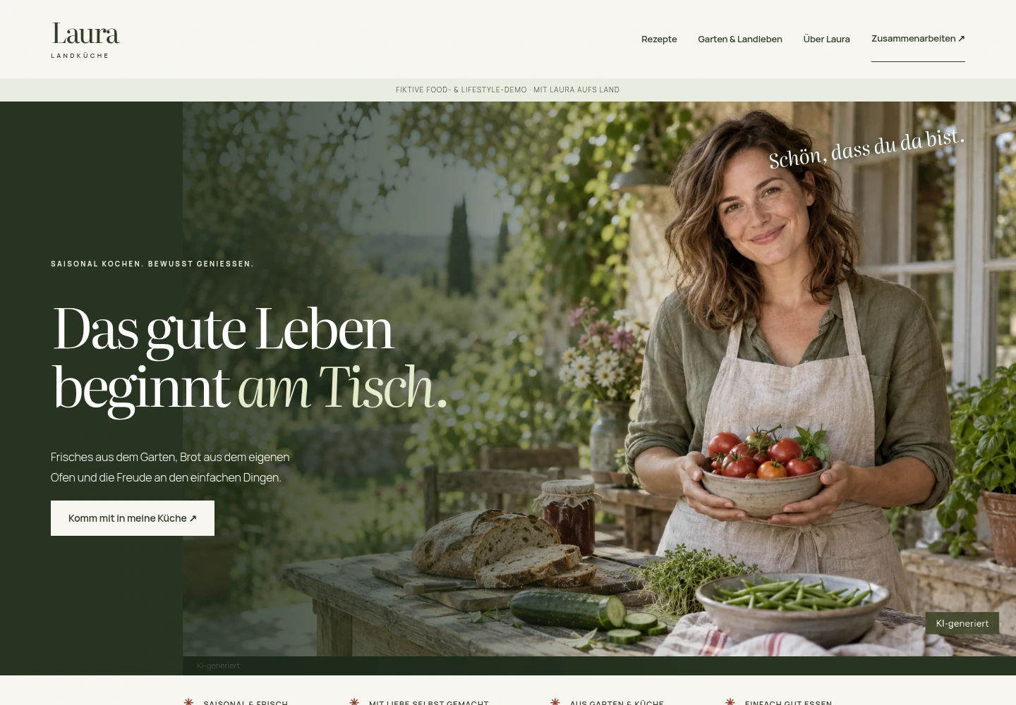 Lauras Landküche – Referenz ansehen (neuer Tab)